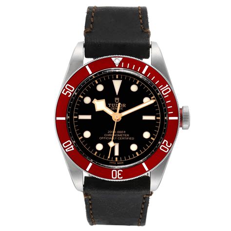tudor heritage black bay stainless steel watch m79230r-0010